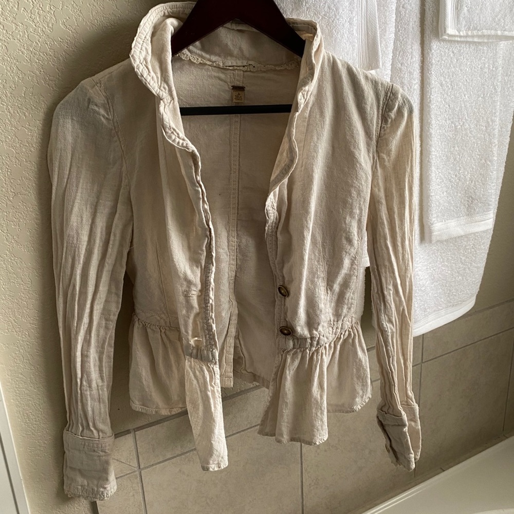 Free people crop jacket